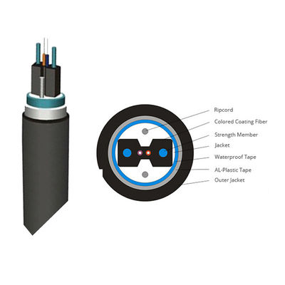 H Type FTTH Optical Fiber Cable GJXFHA Fiber Cables 2F 7MM